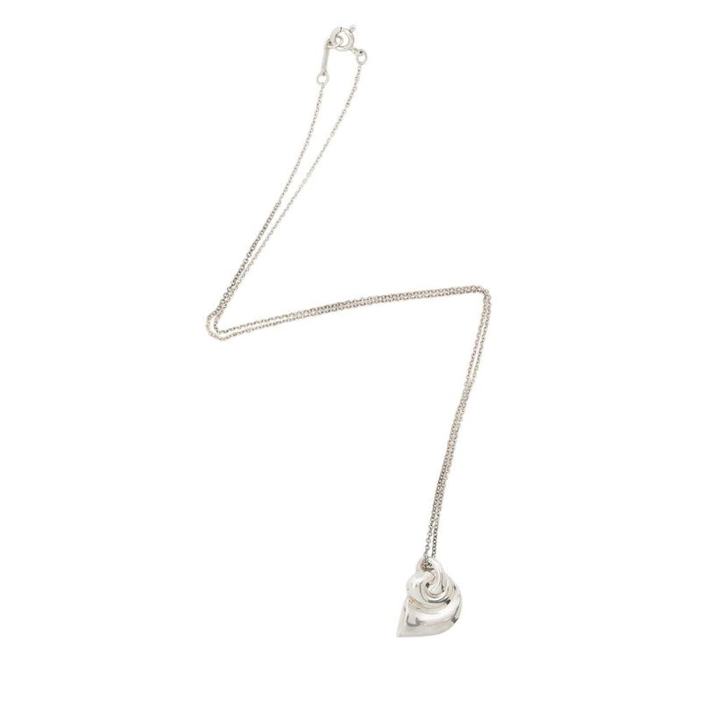 Tiffany & Co. Vintage Elsa Peretti Sterling Silver Horn Necklace
